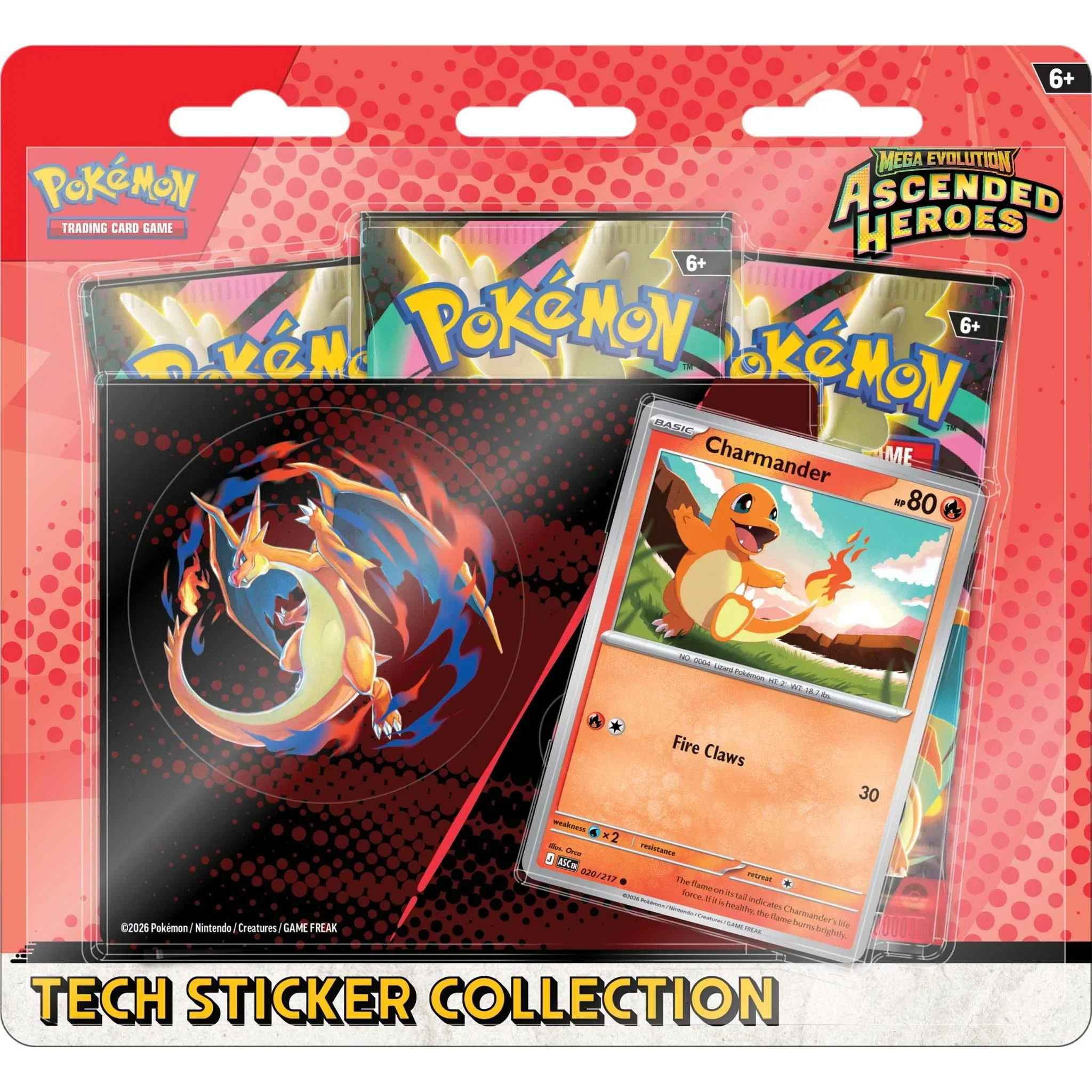 Pokemon TCG - Mega Evolution 2.5 Ascended Heroes Tech Sticker Blister [PRE-ORDER]