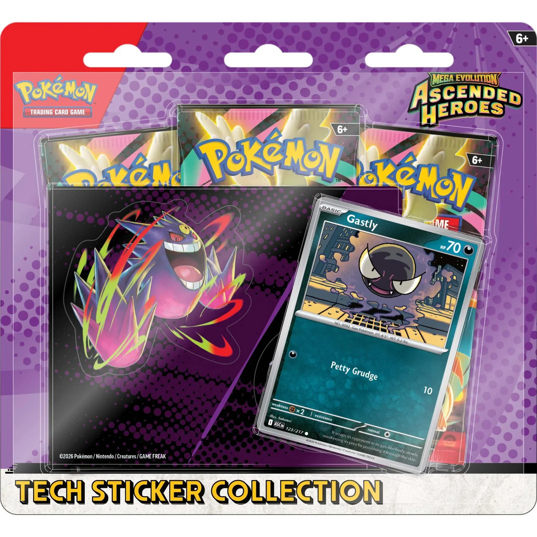 Pokemon TCG - Mega Evolution 2.5 Ascended Heroes Tech Sticker Blister [PRE-ORDER] - Image 2
