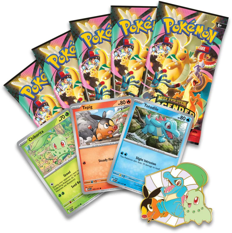 Pokemon TCG - Mega Evolution 2.5 First Partners Deluxe Pin Collection [PRE-ORDER] - Image 2