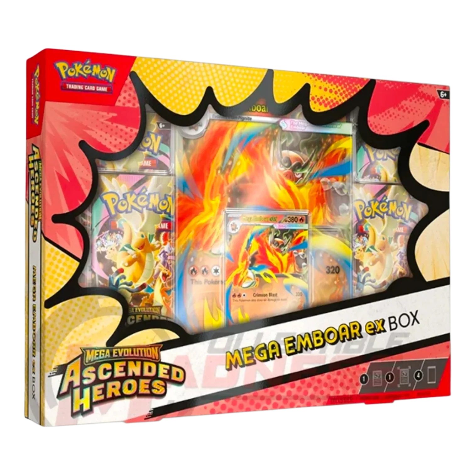 Pokemon TCG - Mega Evolution Ascended Heroes ex Box