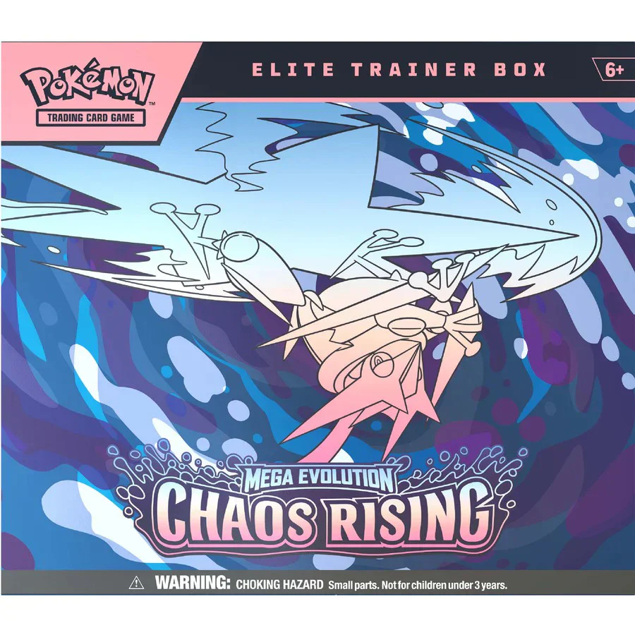 Pokemon TCG - Mega Evolution Chaos Rising Elite Trainer Box [PRE-ORDER] - Image 2
