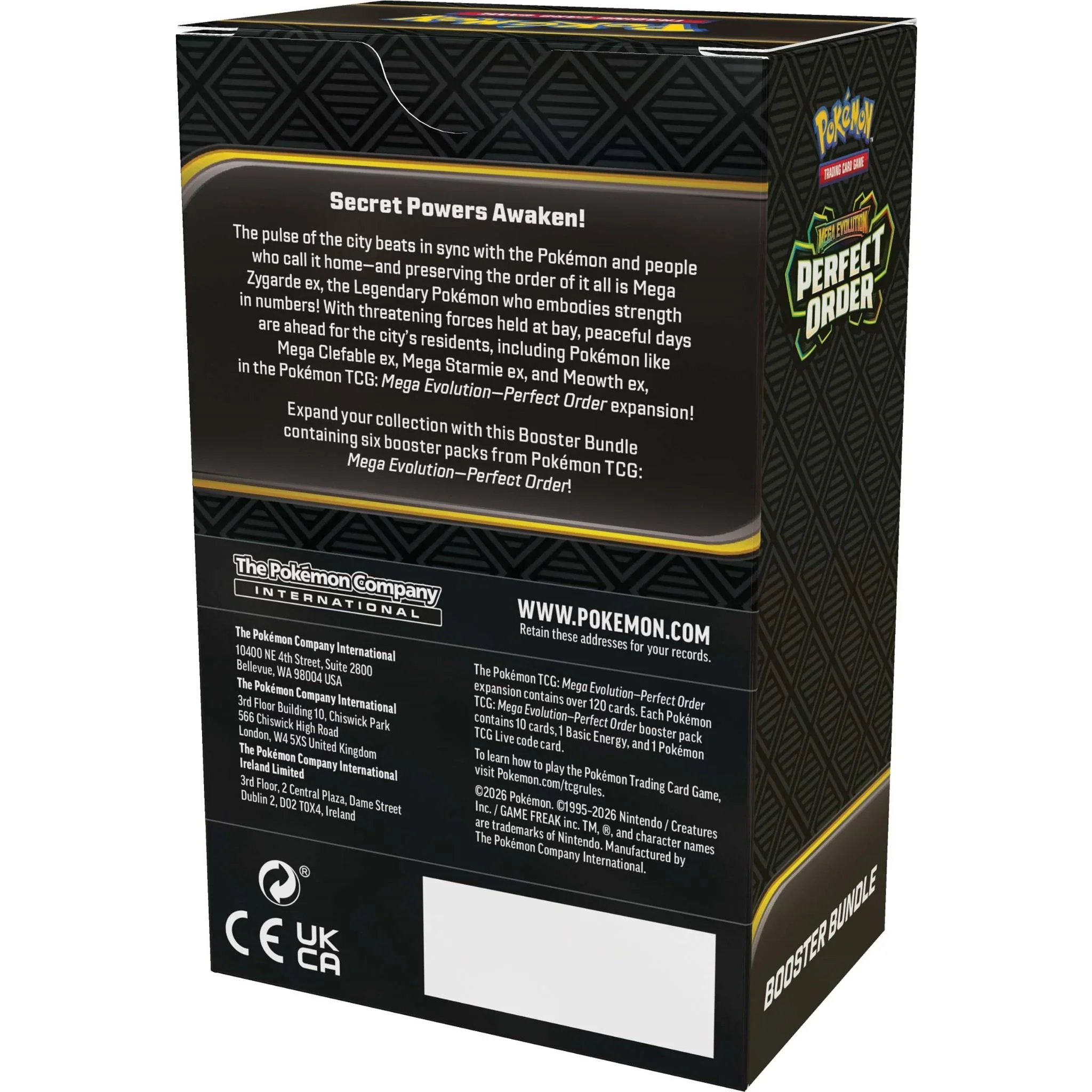 Pokemon TCG - Mega Evolution Perfect Order Booster Bundle - Image 2