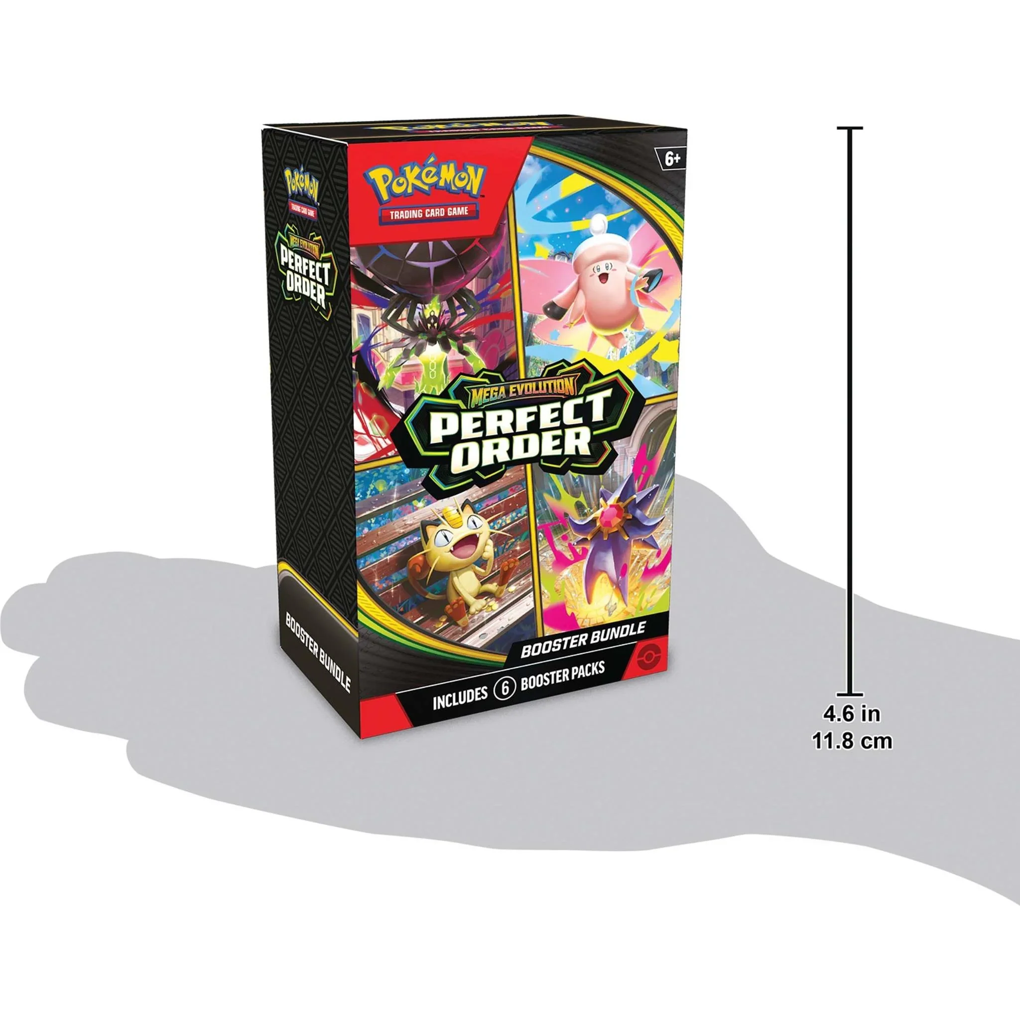 Pokemon TCG - Mega Evolution Perfect Order Booster Bundle - Image 3