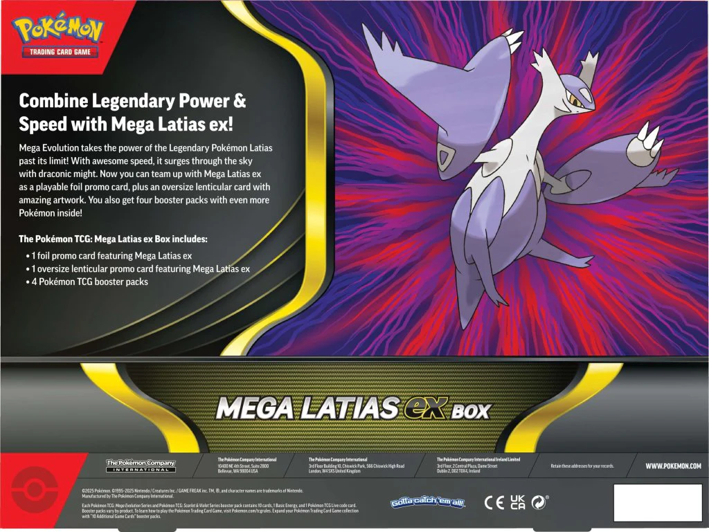 Pokemon TCG - Mega Latias EX Box - Image 2