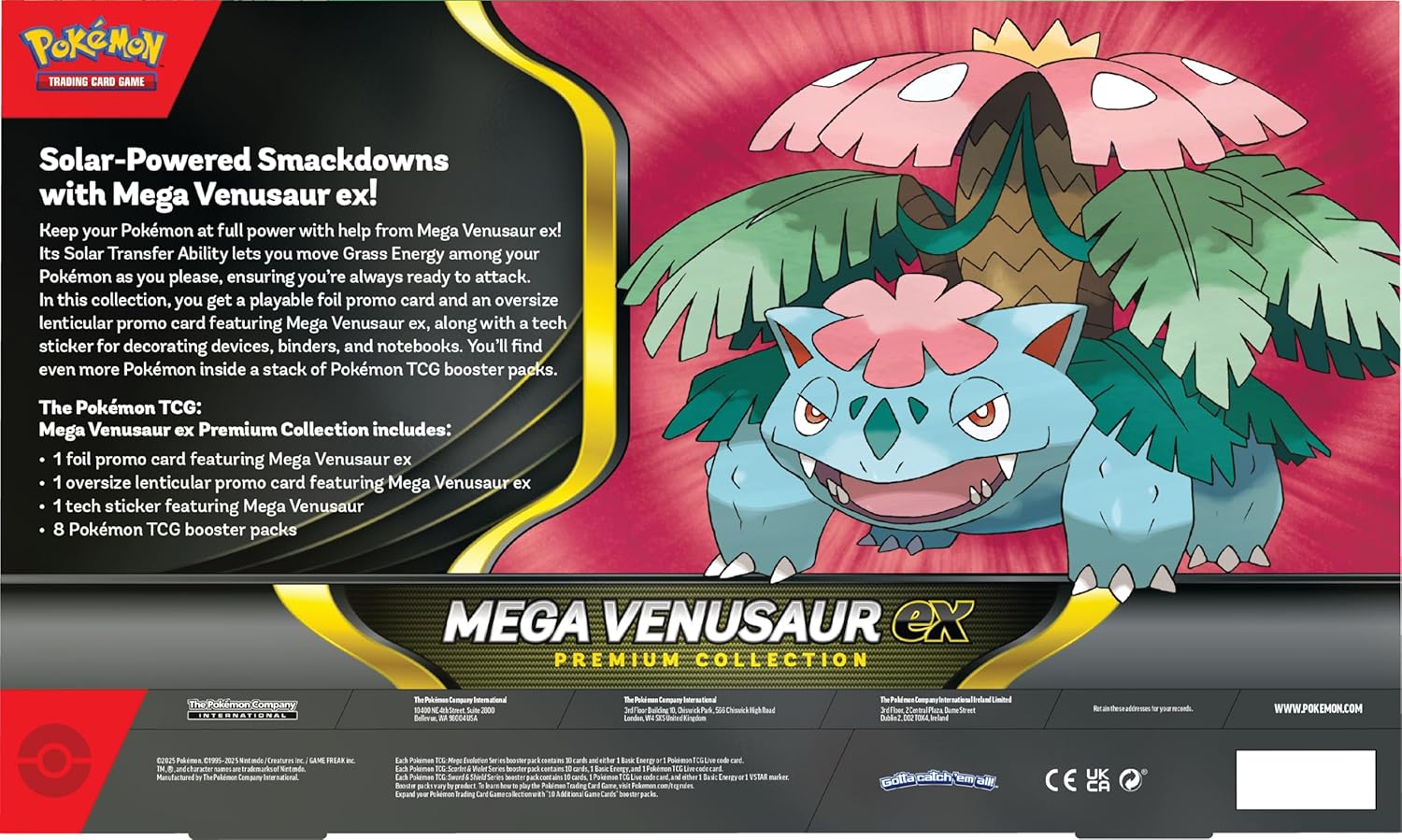 Pokemon TCG - Mega Venusaur ex Premium Collection Box - Image 2