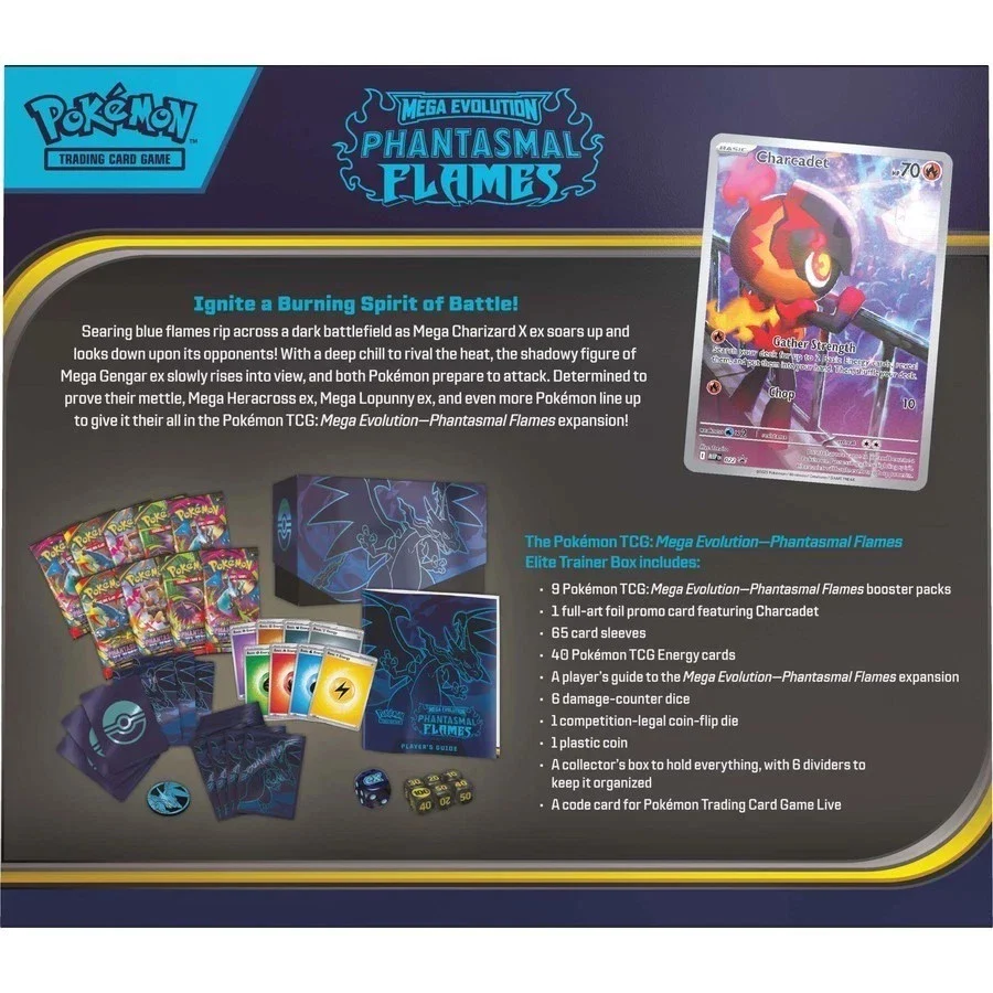 Pokemon TCG - Phantasmal Flames Elite Trainer Box - Image 3