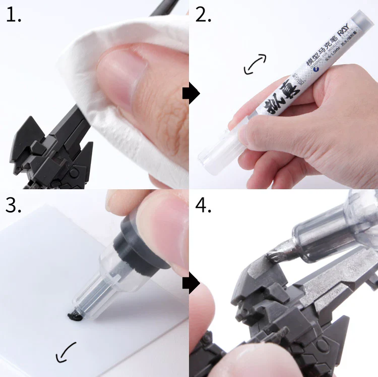 Ray Studio Color Science Model Marker - Black - Image 4