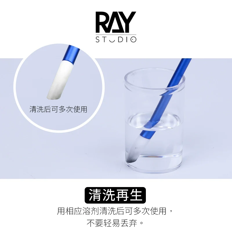 Ray Studio Metal Washable Cleaning Cotton Swabs - Image 4