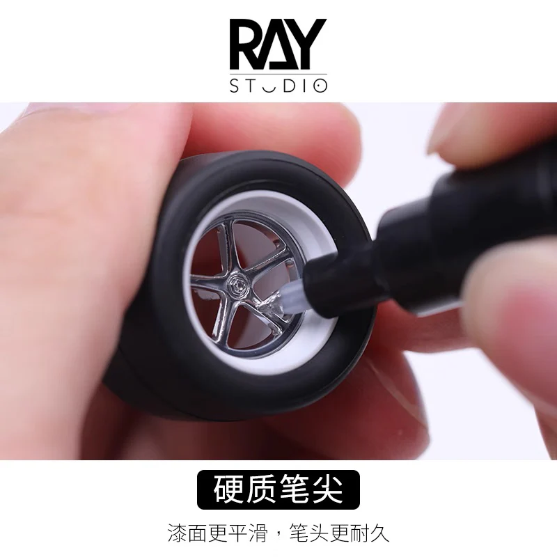 Ray Studio RMEX-01M/01F Electroplated Silver Marker - Image 4