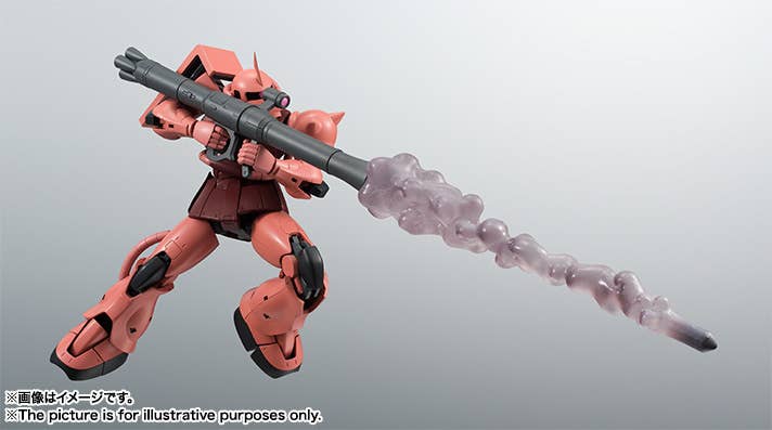 TAMASHII - ROBOT Damashii (SIDE MS) MS-06S Char's Zaku ver. A.N.I.M.E. - Image 4