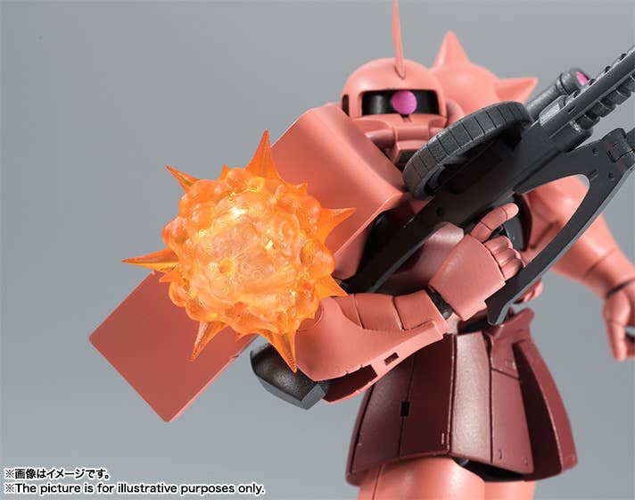 TAMASHII - ROBOT Damashii (SIDE MS) MS-06S Char's Zaku ver. A.N.I.M.E. - Image 5