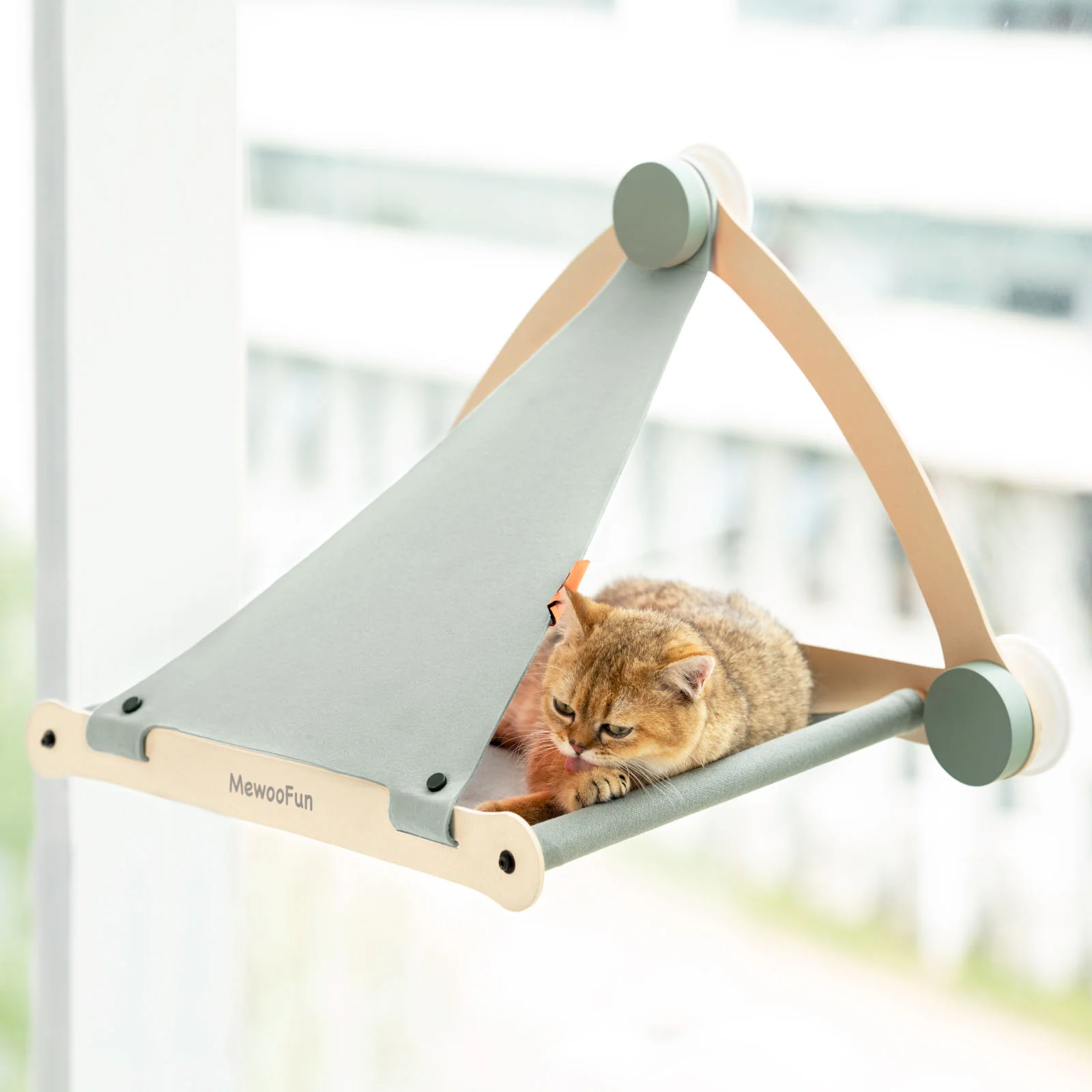 Robotime -  Mewoofun Cat Window Perch Hammock Cat Bed With Suction Cups - Image 3