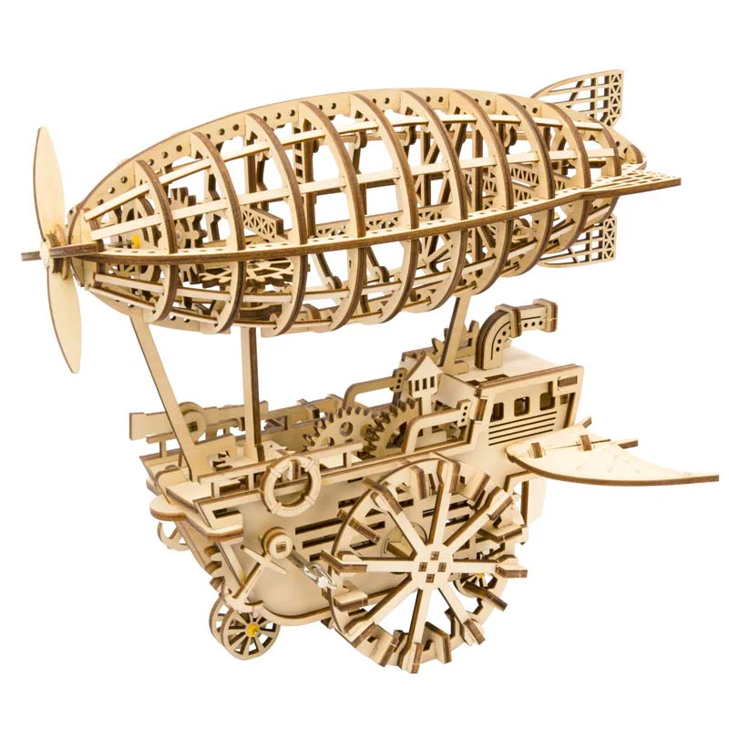 ROKR Air Vehicle Mechanical Airship Plane Model LK702