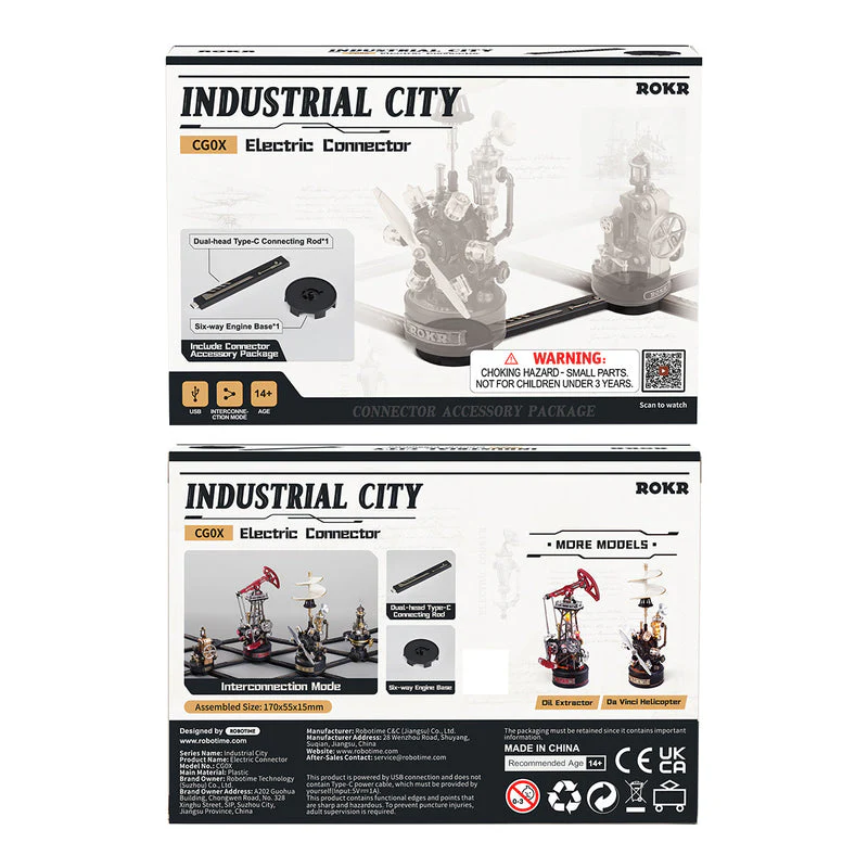 ROKR Industrial City Electric Connector CG0X - Image 3