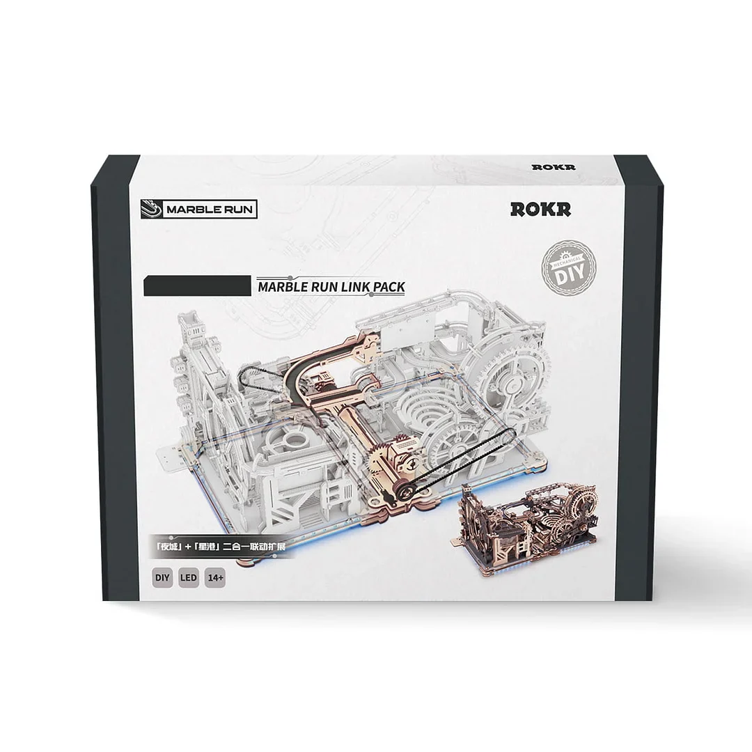 ROKR Marble Run Link Pack (Spaceport & Night city) LG01 - Image 3