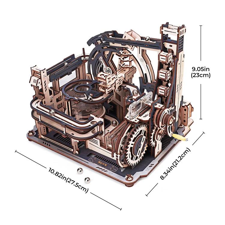ROKR Marble Spaceport Marble Run 3D Wooden Puzzle LGC01 - Image 7