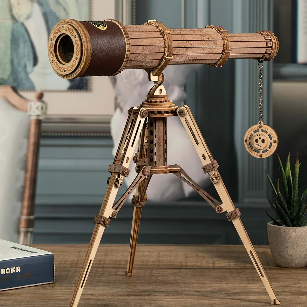 ROKR Monocular Telescope 3D Wooden Puzzle ST004 - Image 3