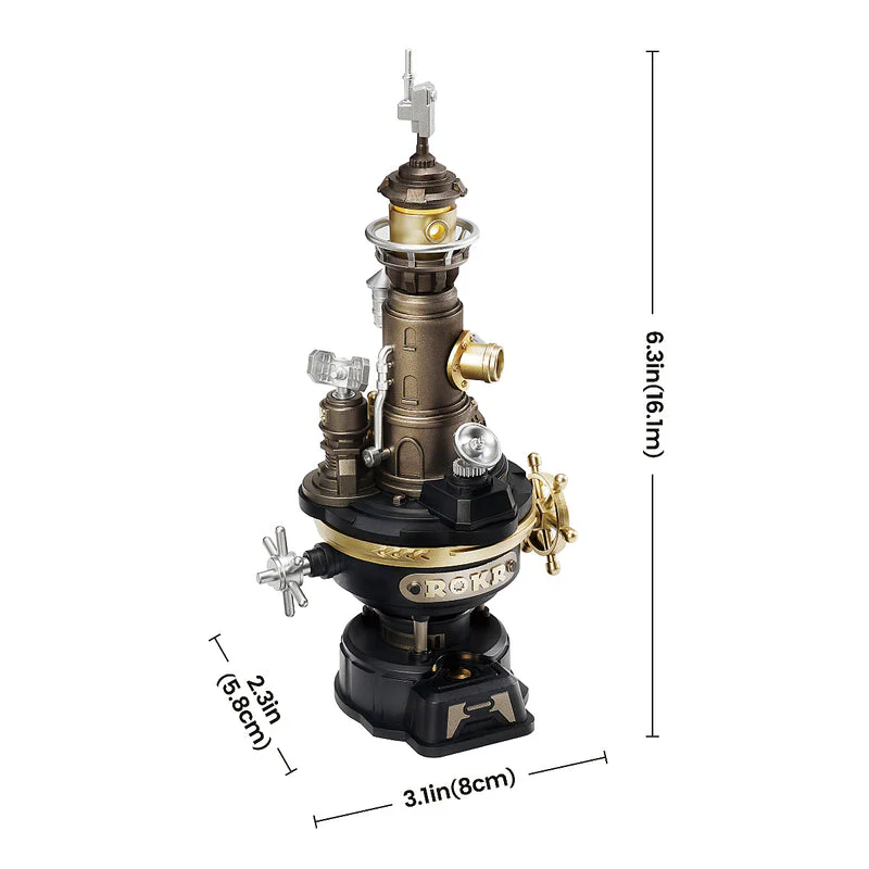 ROKR Navi Lighthouse Mechanical 3D Puzzle CGM01 - Image 10