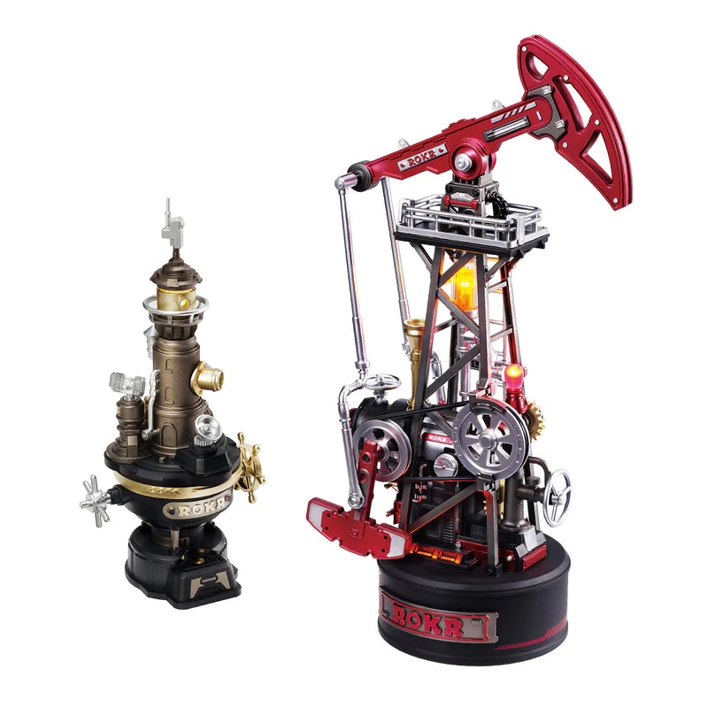 ROKR Navi Lighthouse Mechanical 3D Puzzle CGM01 - Image 8
