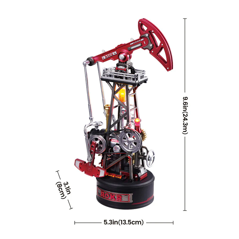 ROKR Oil Extractor Mechanical 3D Puzzle CGL03 - Image 9