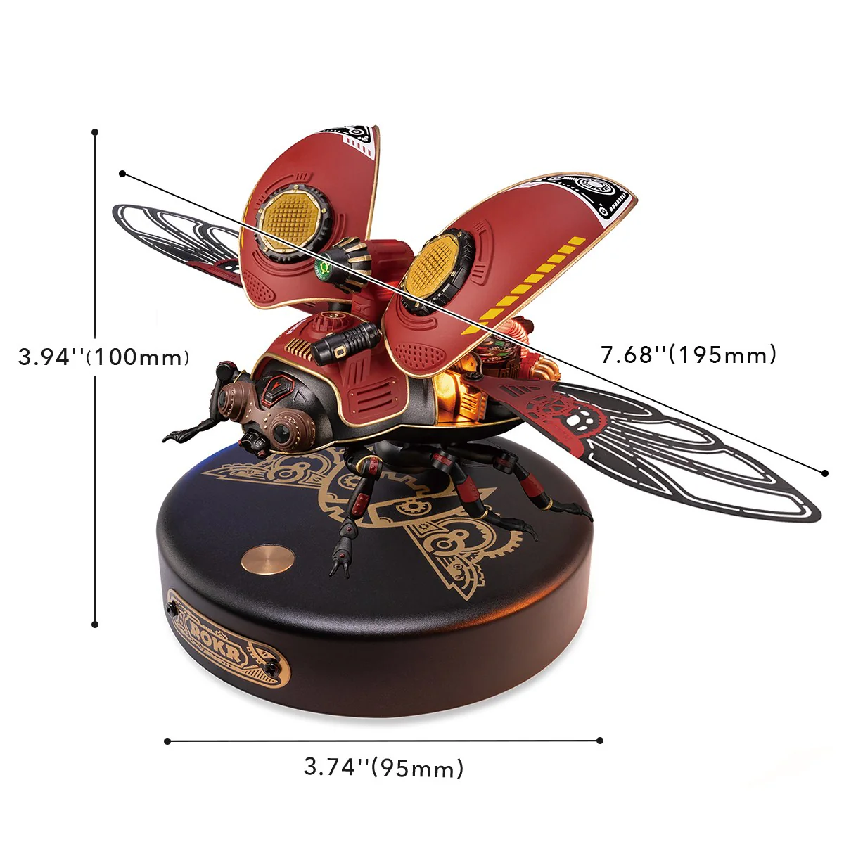 ROKR Scout Beetle Model DIY 3D Puzzle MI02 - Image 6