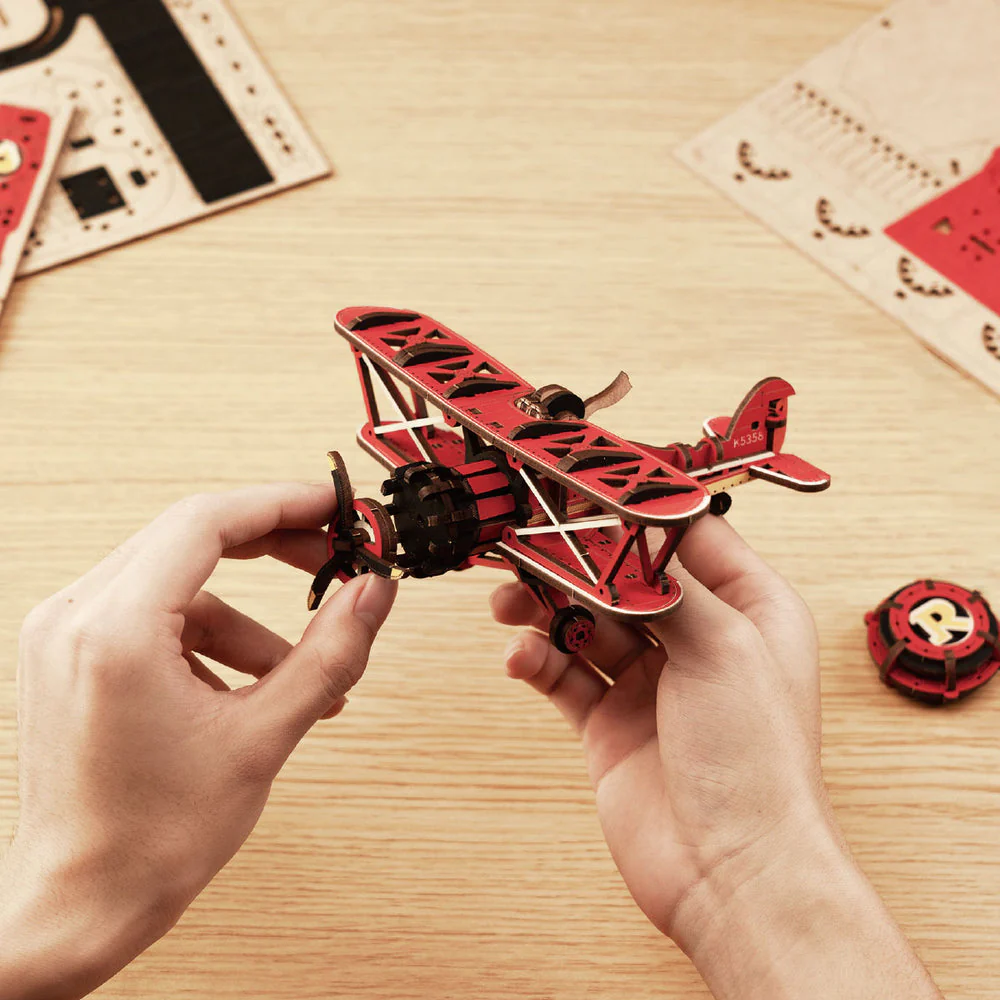 ROKR Sky Captain DIY Pendulum Toy 3D Puzzle MCD01 - Image 3
