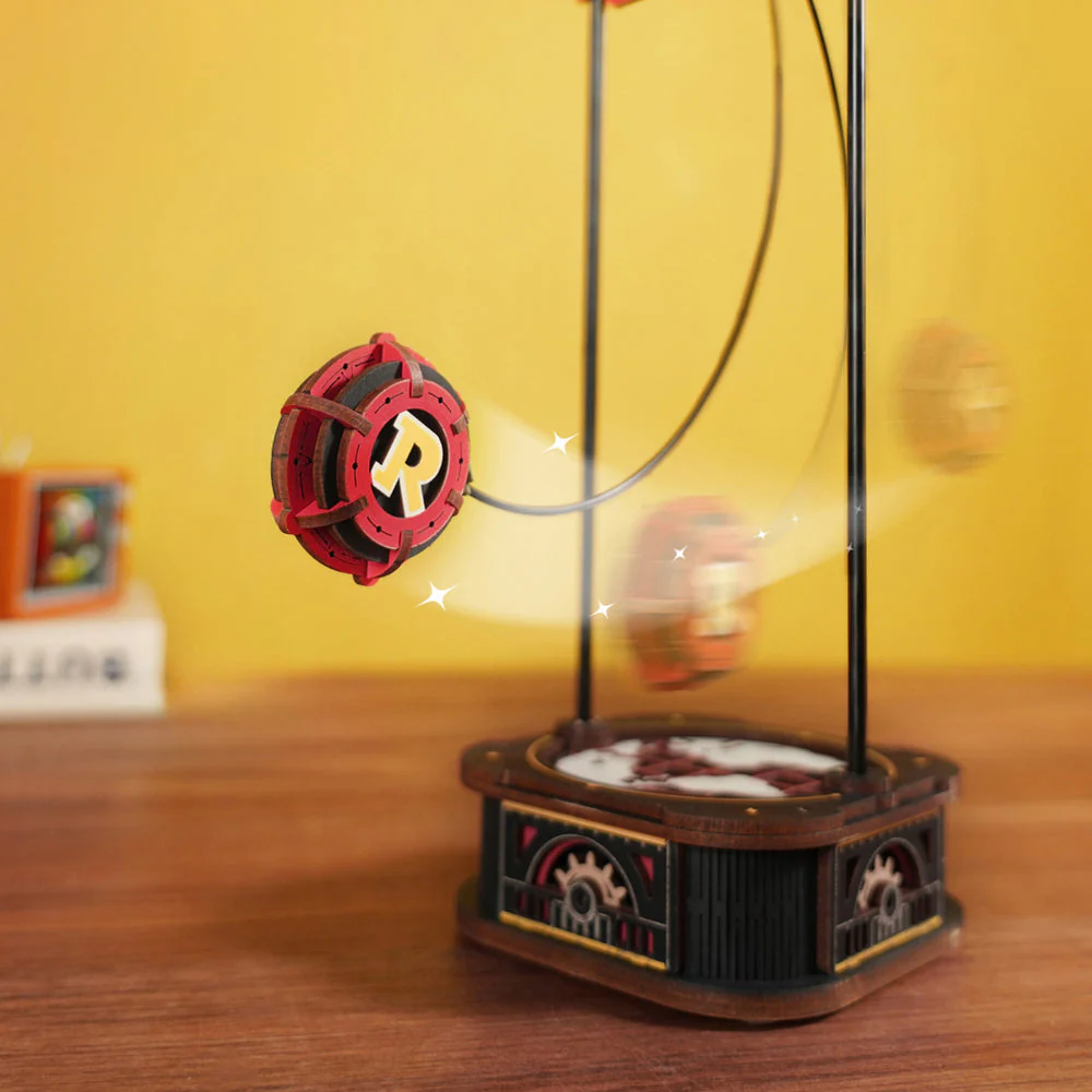 ROKR Sky Captain DIY Pendulum Toy 3D Puzzle MCD01 - Image 4