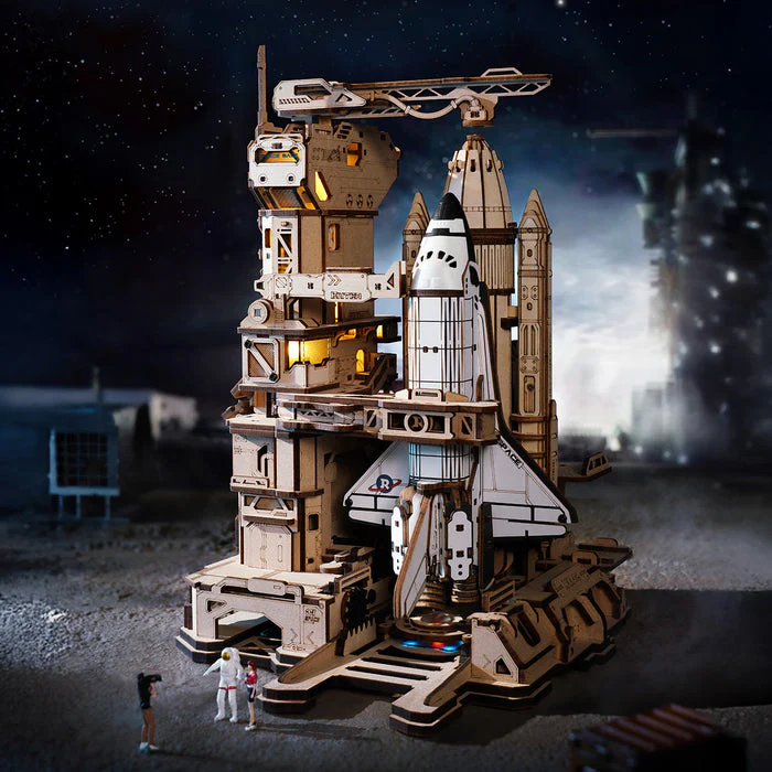 ROKR Space Shuttle 3D Wooden Puzzle LKA02 [PRE-ORDER] - Image 2