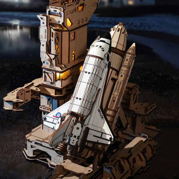 ROKR Space Shuttle 3D Wooden Puzzle LKA02 [PRE-ORDER] - Image 4