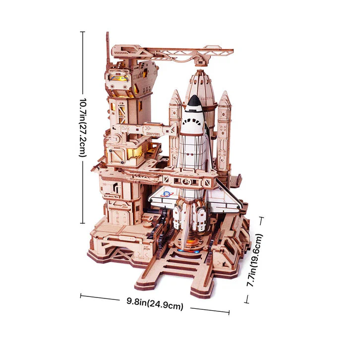 ROKR Space Shuttle 3D Wooden Puzzle LKA02 [PRE-ORDER] - Image 7