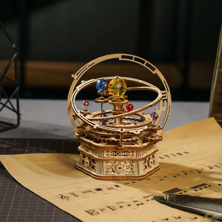 ROKR Starry Night Orrery Mechanical Music Box AMK51 - Image 2