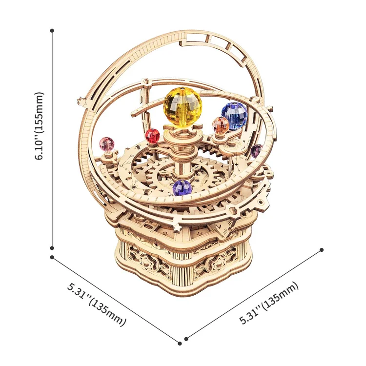 ROKR Starry Night Orrery Mechanical Music Box AMK51 - Image 5