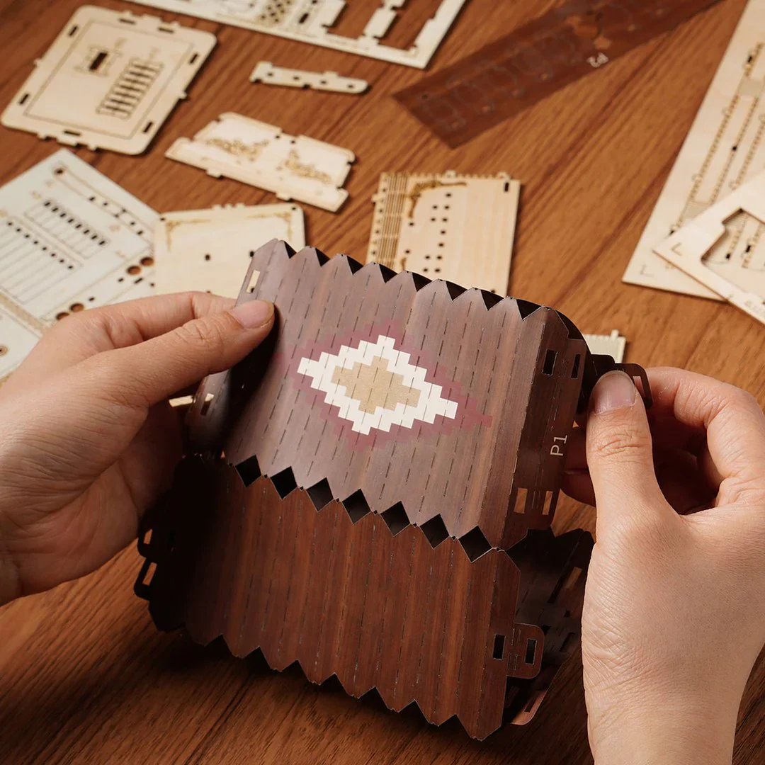 Rolife 3D Wooden Puzzle Accordion TG410 - Image 3