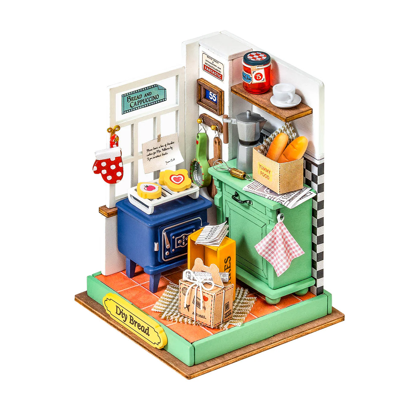 Rolife Afternoon Baking Time DIY Miniature House DS029