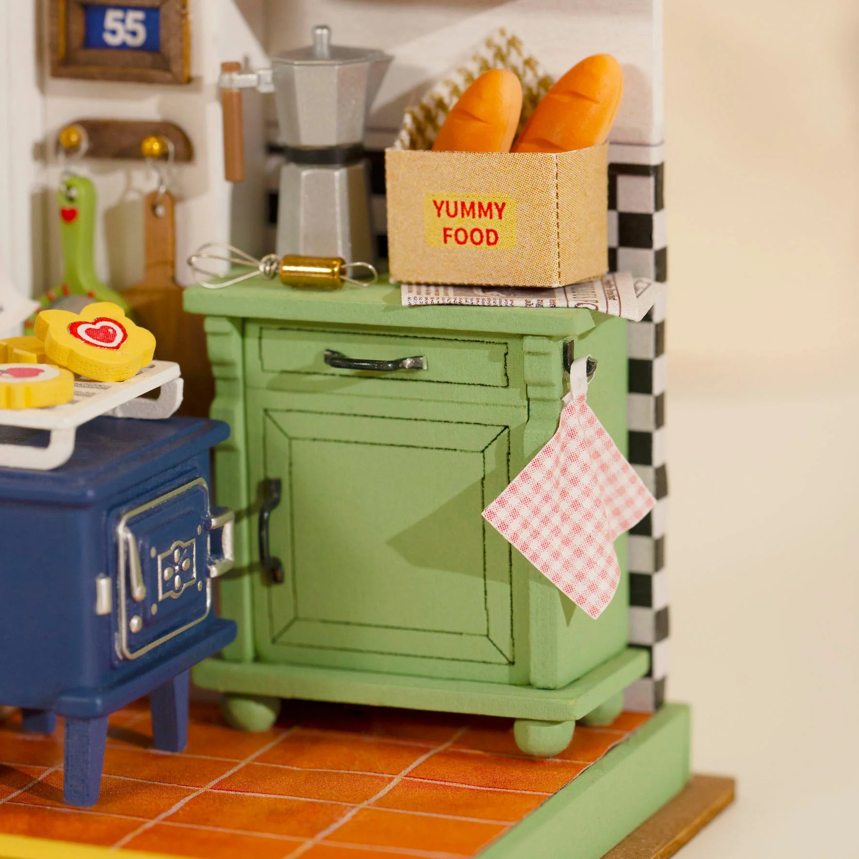Rolife Afternoon Baking Time DIY Miniature House DS029 - Image 4