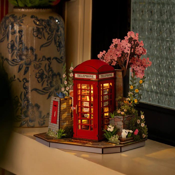 Rolife Blossom Book Booth 3D Wooden Puzzle TGS05 [PRE-ORDER] - Image 3