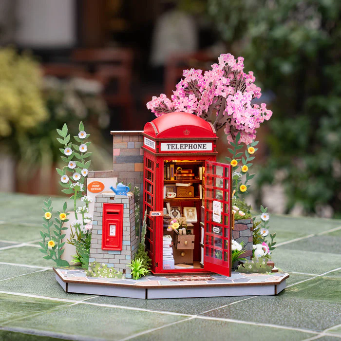Rolife Blossom Book Booth 3D Wooden Puzzle TGS05 [PRE-ORDER] - Image 4
