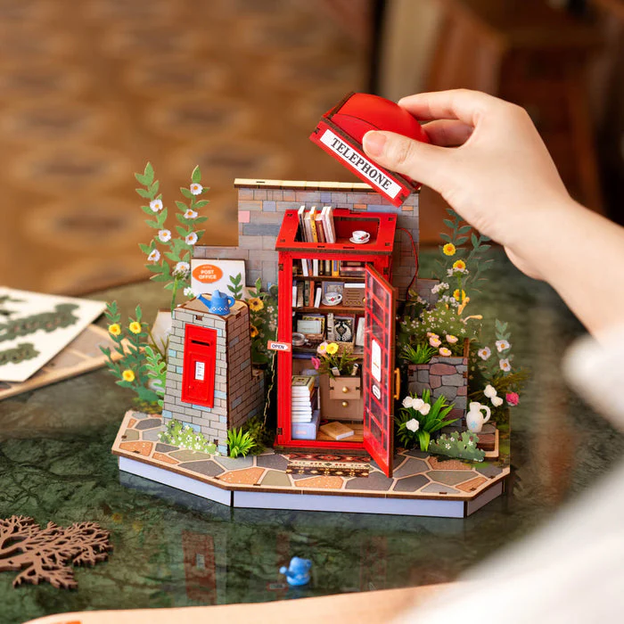 Rolife Blossom Book Booth 3D Wooden Puzzle TGS05 [PRE-ORDER] - Image 6