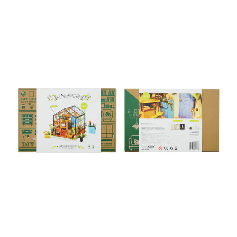 Rolife Cathy's Flower House DIY Miniature House DG104 - Image 6