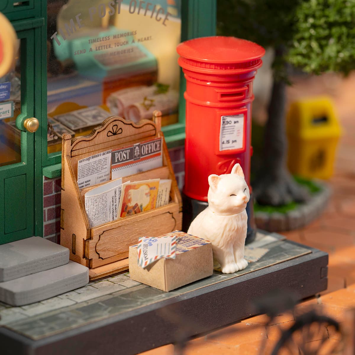 Rolife Century Post Office DIY Miniature House DS037 - Image 3