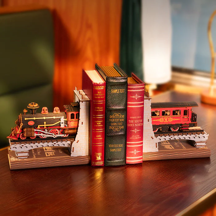 Rolife Century Train DIY Book Nook TGE01 - Image 2