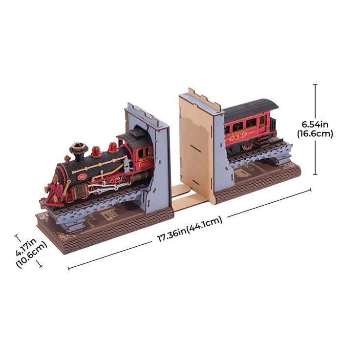Rolife Century Train DIY Book Nook TGE01 - Image 5