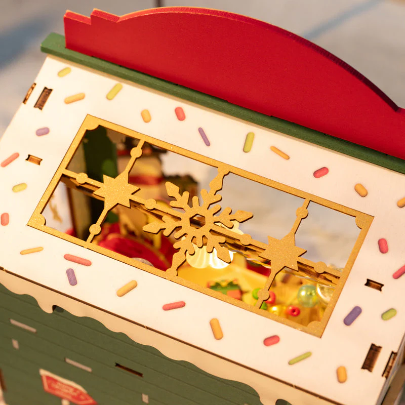 Rolife Christmas Candy Stand DIY Miniature House DS043 - Image 3