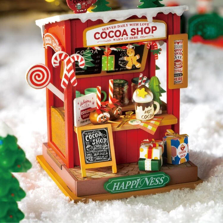 Rolife Christmas Cocoa Shop Kit DS042 - Image 2