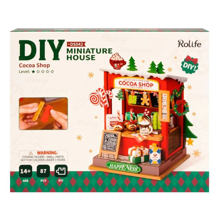 Rolife Christmas Cocoa Shop Kit DS042 - Image 5
