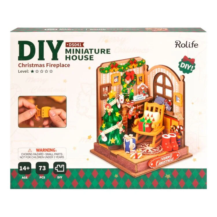 Rolife Christmas Fireplace Kit DS041 [PRE-ORDER] - Image 5