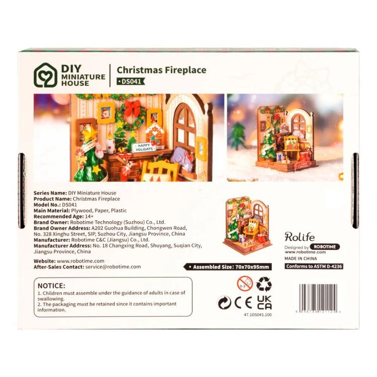 Rolife Christmas Fireplace Kit DS041 [PRE-ORDER] - Image 6