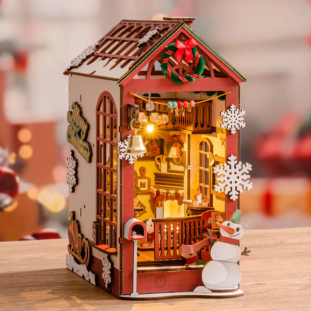 Rolife Christmas Indoor Scene DIY Book Nook TGC07 - Image 4