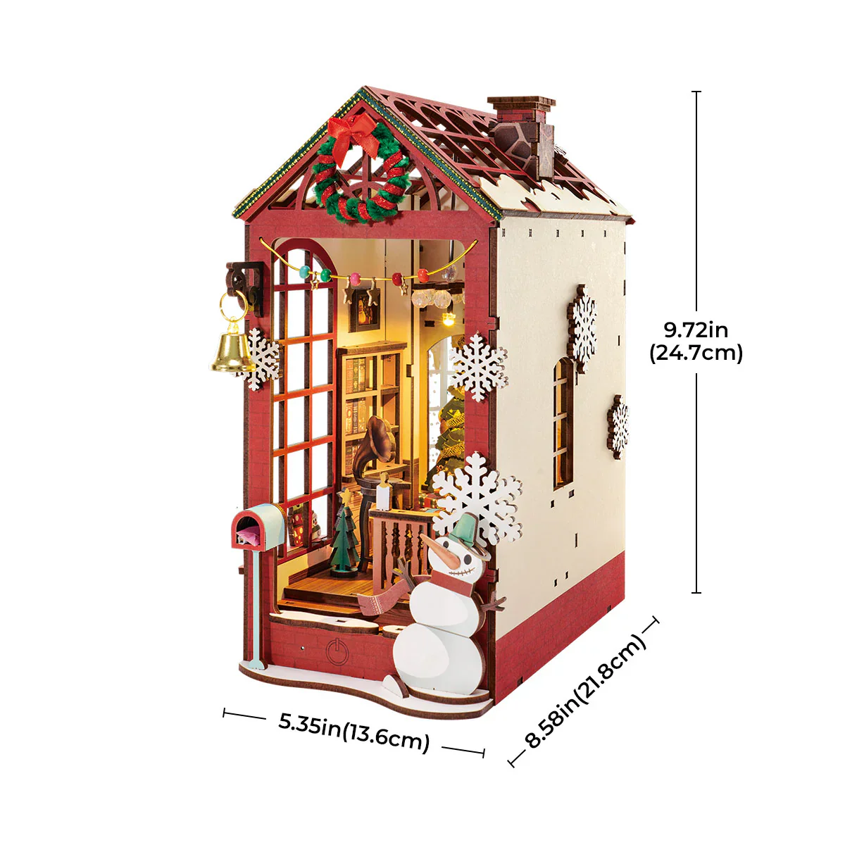 Rolife Christmas Indoor Scene DIY Book Nook TGC07 - Image 5