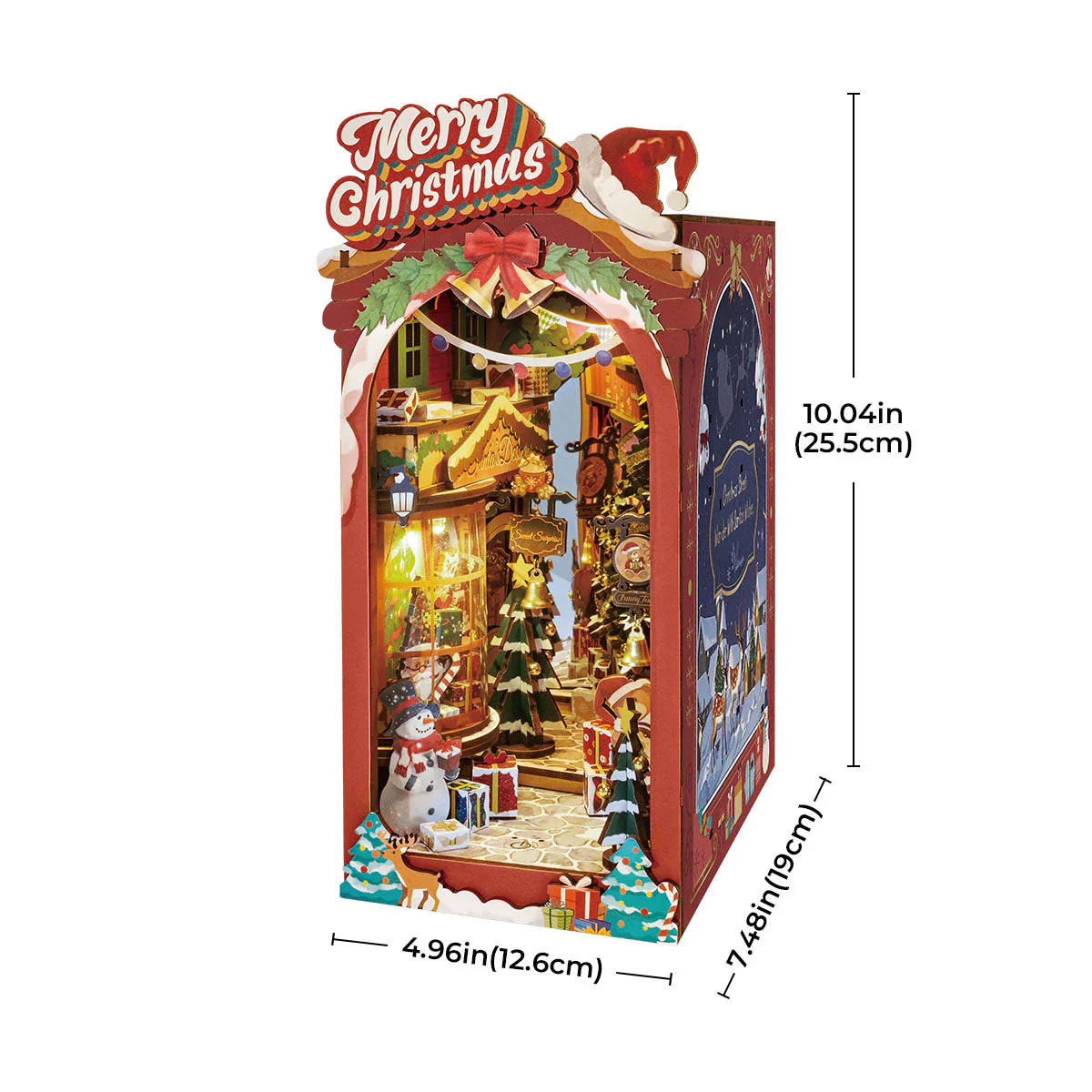 Rolife Christmas Street DIY Book Nook TGC06 - Image 6